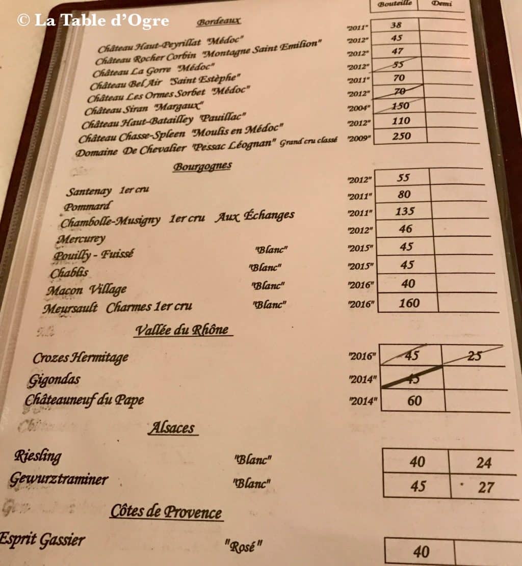 La Poule Au Pot Vins La Table D Ogre