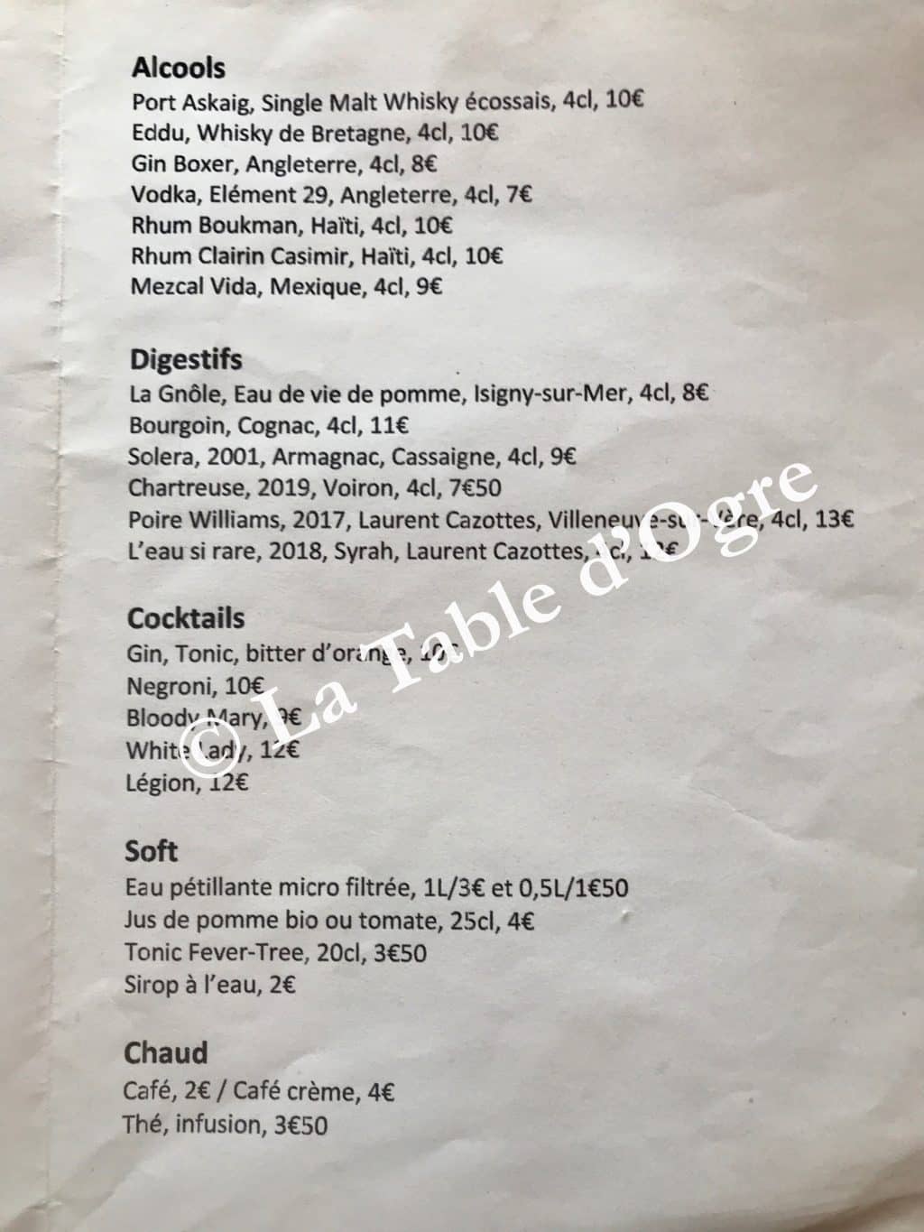 A La Vierge C Est Pas Difficile La Table D Ogre